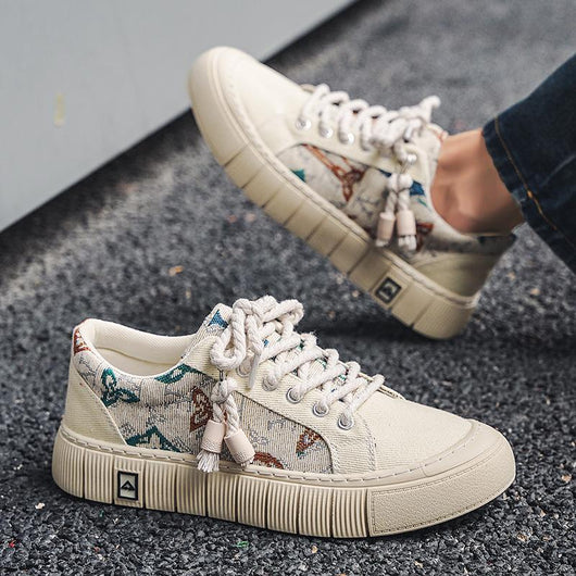 Tenis de Lona Versátiles para Todas las Estaciones - Image 2