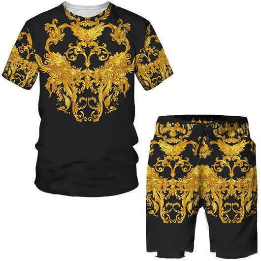 Traje Casual de Verano Hombre - Diseño Monocromático con Impresión 3D - Image 15