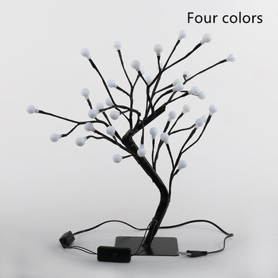 Lámpara Nocturna Árbol Esfera con Estrella LED - Image 14