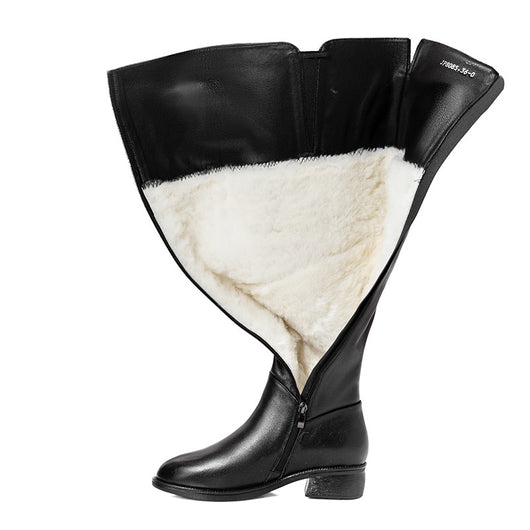 Botas Altas sobre la Rodilla para Invierno - Cálidas y Acolchadas - Image 4