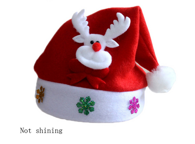 Gorro Navideño Luminoso con Apliques de Dibujos Animados - Image 10