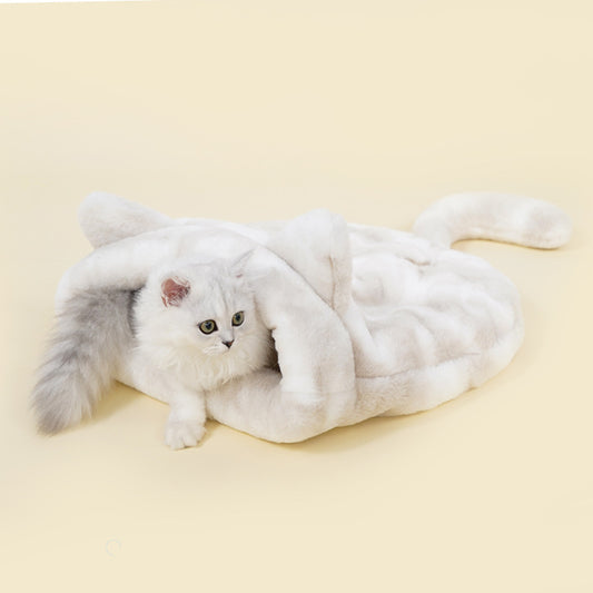 Casa cama para gatos acogedora