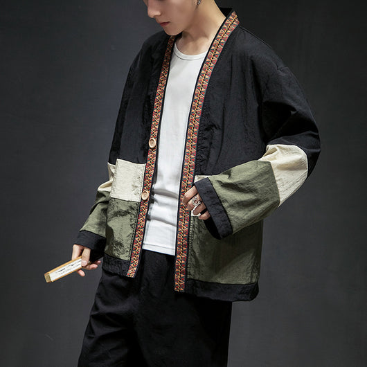 Cardigan Estilo Tangzhuang Verano - Diseño Retro Tradicional Asiático - Image 4