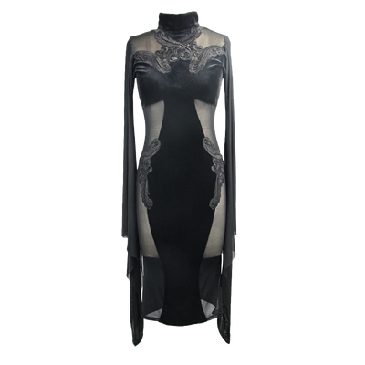 Vestido Cuello Alto Elegante - Image 6