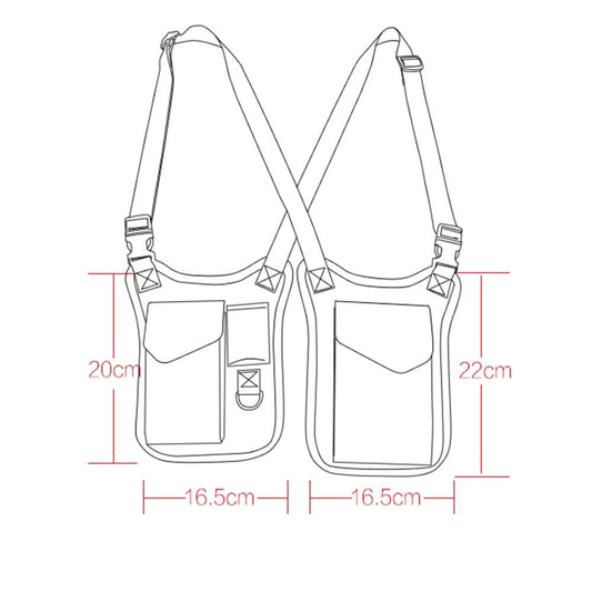 Chaleco de Seguridad con Cartera Oculta Anti-Robo para Viajes y Deportes - Image 2