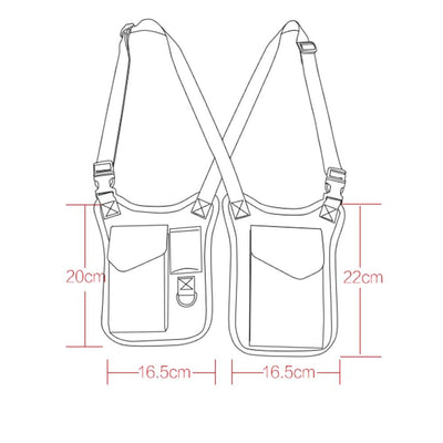 Chaleco de Seguridad con Cartera Oculta Anti-Robo para Viajes y Deportes - Image 2