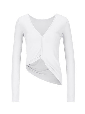 Traje de Danza con Espalda Sensual y Diseño Deportivo - Image 3