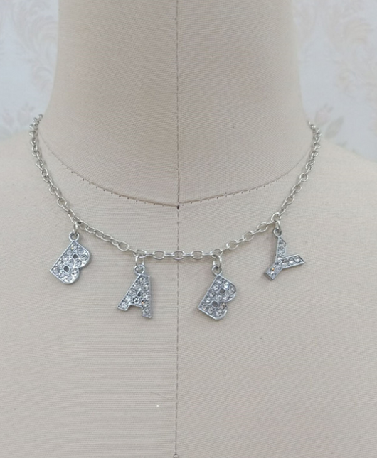 Collar Colgante con Inicial y Diamantes - Image 33