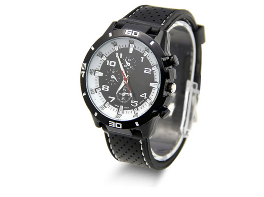 Reloj Deportivo para Hombre Diseño Racing con Correa de Silicona - Image 2