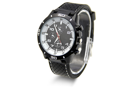 Reloj Deportivo para Hombre Diseño Racing con Correa de Silicona - Image 2