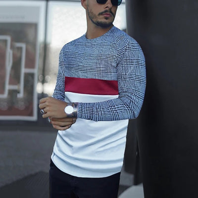 Playera Manga Larga Cuello Redondo para Hombre - Image 5