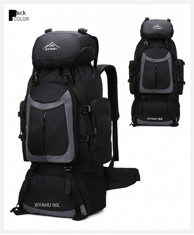 Mochila de Senderismo 90L XIYAHU - Resistente al Agua para Trekking y Acampada - Image 34