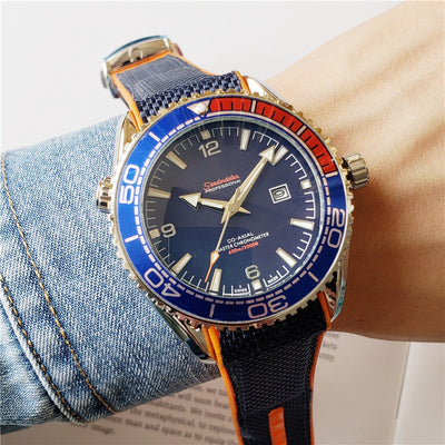 Reloj de Cuarzo Casual para Hombre - Diseño Redondo Negro
