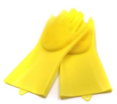 Guantes de Limpieza Resistentes al Calor con Cepillo de Silicona - Image 33