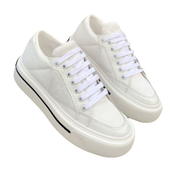 Zapatillas Plataforma Blancas Estilo Casual Trifle
