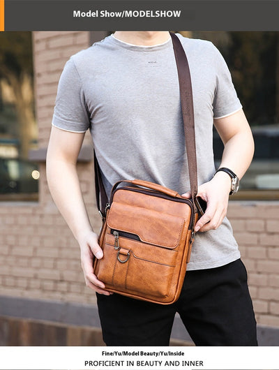 Mochila Cruzada Compacta para Documentos - Estilo Casual Hombre - Image 22