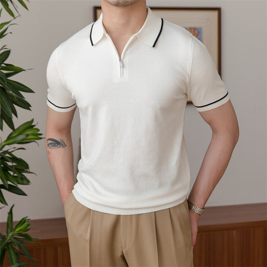 Polo Tejido Slim Fit Retro para Hombre - Image 9