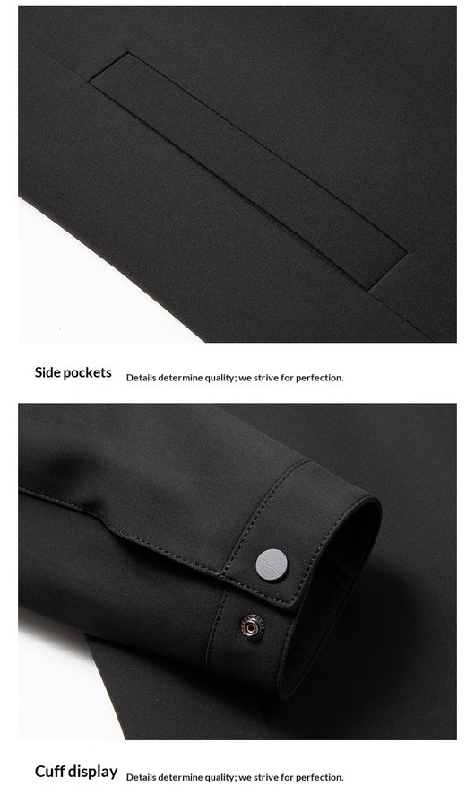 Blazer Casual Ejecutivo Talla Grande para Hombre - Image 25