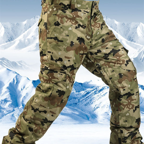 Pantalones de Esquí Hombre Acolchados Corte Relajado