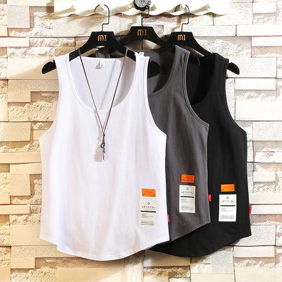 Camiseta Hombre Algodón Transpirable Suelta Casual - Image 15