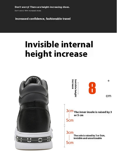 Botas Martin Casuales con Plantilla Elevadora - Sneakers de Invierno para Hombre - Image 18