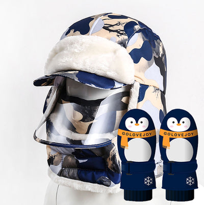 Gorro Térmico Infantil Lei Feng para Esquí y Protección contra el Frío - Image 7