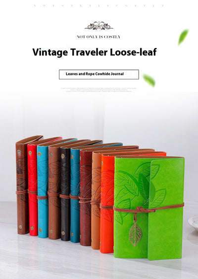 Cuaderno de Viaje Hojas Sueltas Vintage - Diario Creativo Zhiqiu - Image 36