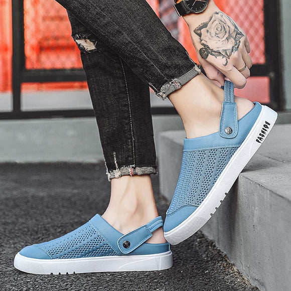 Sandalias Deportivas Transpirables para Hombre - Comodidad y Seguridad