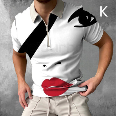 Camiseta Estampada Artística para Hombre - Diseño Urbano Manga Corta - Image 12