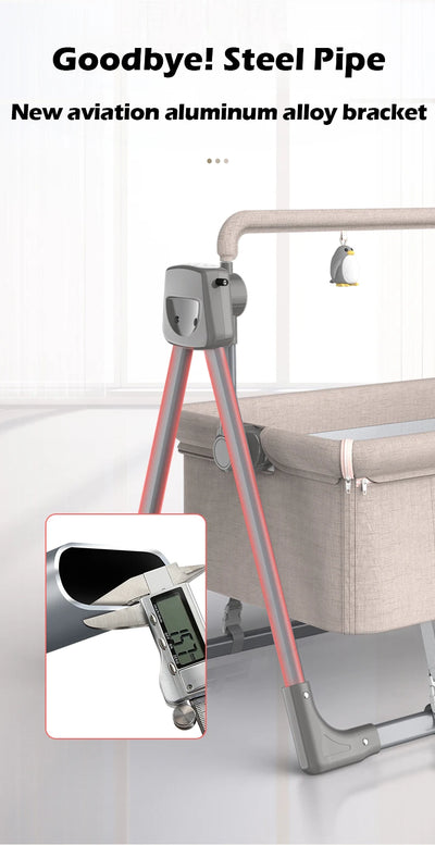 Cuna Inteligente Multifunción con Movimiento Automático - Image 13