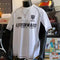Camiseta Deportiva Suelta Cuello Redondo Manga Corta para Hombre