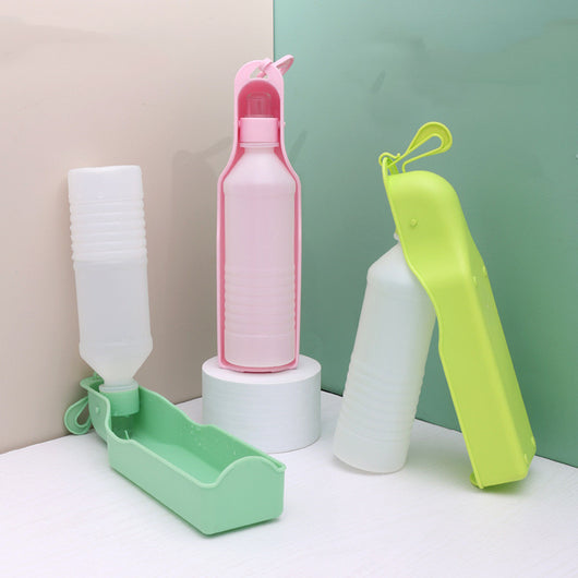 Fuente de Agua Portátil para Mascotas - Comedero Exterior