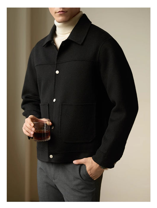 Chaqueta de Lana Reversible para Hombre - Image 11