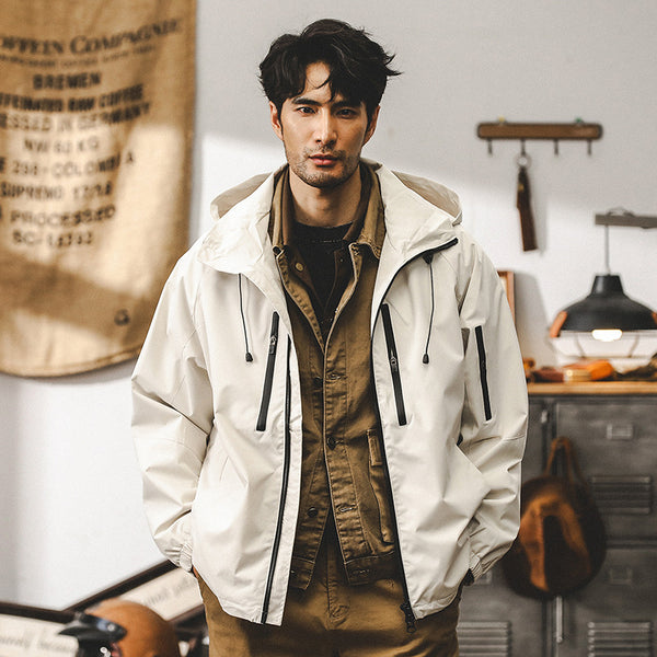Chaqueta Retro Americana para Hombre - Estilo Outdoor Clásico