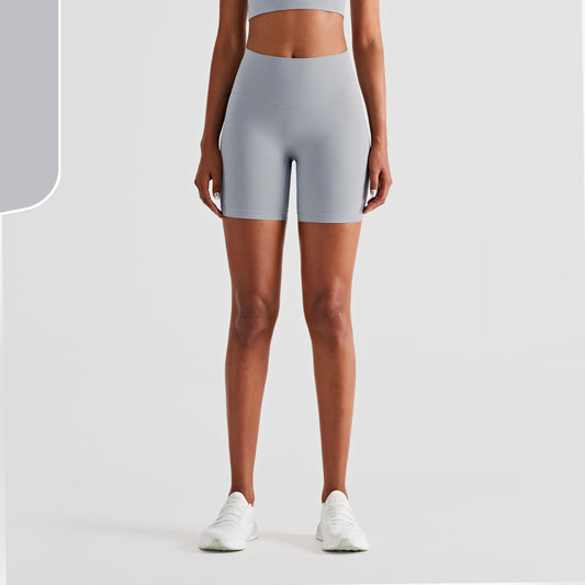 Shorts Deportivos Nude Levantador de Cadera sin Costuras para Yoga y Fitness Mujer