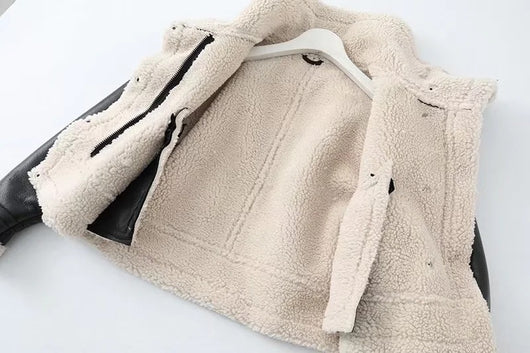 Abrigo Corto Elegante Estilo Urbano para Mujer - Image 9