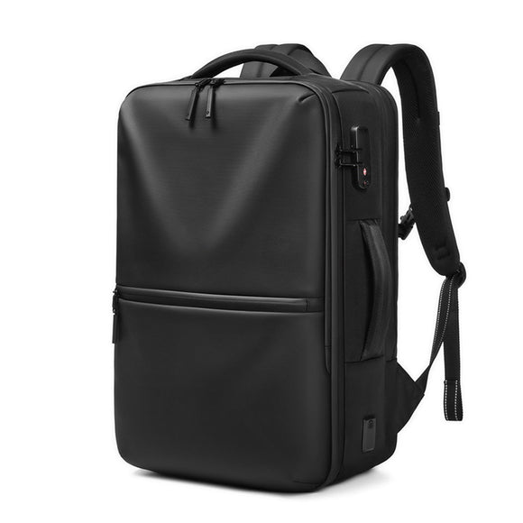 Mochila Profesional Impermeable para Hombre con Compresión Inteligente
