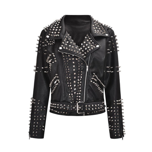 Chaqueta Punk Rock con Tachuelas Pesadas - Image 8