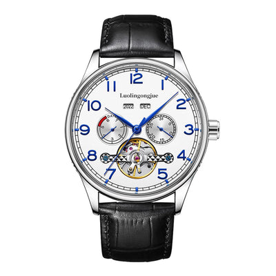 Reloj Mecánico de Acero Inoxidable para Hombre Estilo Ejecutivo - Image 7