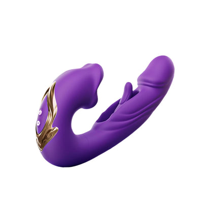 Vibrador 3 en 1 con Función de Succión y Lengua Estimuladora - Image 5