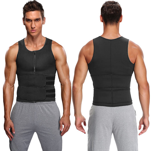 Chaleco Sauna Reductor de Cintura con Doble Faja - Corset Deportivo Moldeador Corporal - Image 9