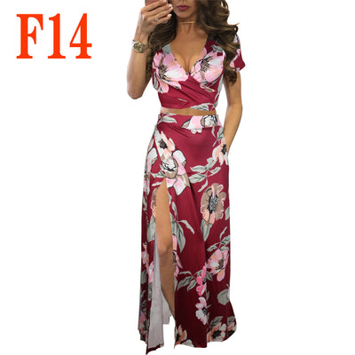 Conjunto Floral de Dos Piezas para Mujer - Image 20
