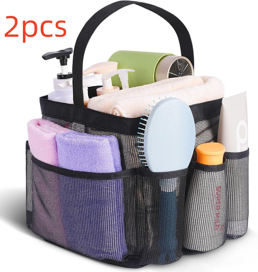 Bolsa de Aseo Playera con 8 Bolsillos de Malla - Organizador de Viaje - Image 7