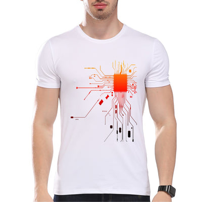 Camiseta Manga Corta 3D Cuello Redondo para Hombre - Tallas Grandes - Image 7