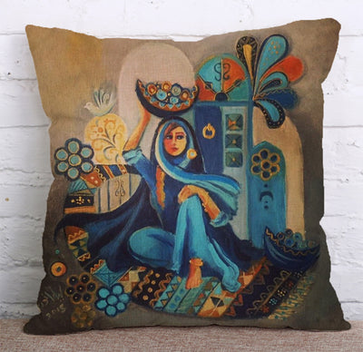 Funda de Almohada Infantil con Diseño Folclórico Tradicional - Image 12