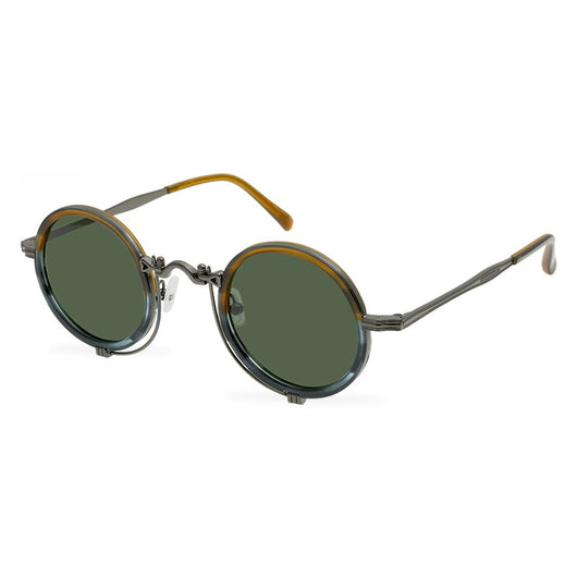 Gafas de Sol Polarizadas Retro Circulares Estilo República - Image 8