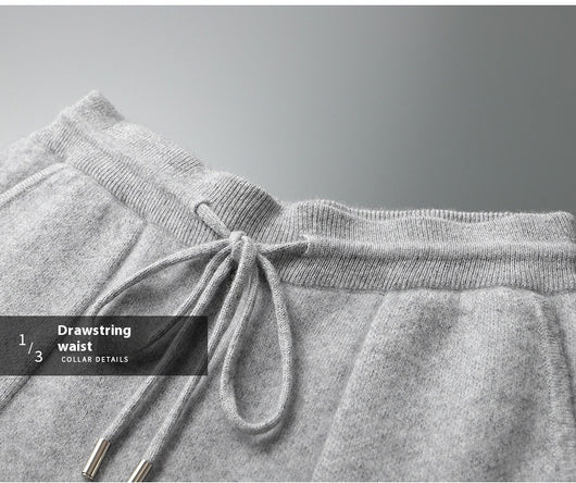 Conjunto de Sudadera con Capucha y Pantalón Tejido de Color Liso para Hombre - Image 15