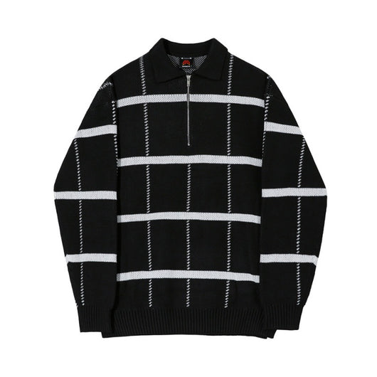 Polo de Punto con Solapa Cuadros para Hombre - Image 7