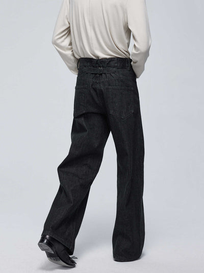 Jeans Rojo Intenso Tipo A para Hombre - Image 10