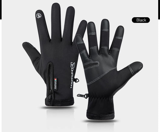 Guantes de Invierno Táctiles Antideslizantes Unisex Impermeables y Cortavientos para Ciclismo y Deportes - Image 15